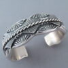 Heavy Sterling Silver Marc Antia Cuff Bracelet