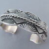 Heavy Sterling Silver Marc Antia Cuff Bracelet