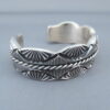 Heavy Sterling Silver Marc Antia Cuff Bracelet