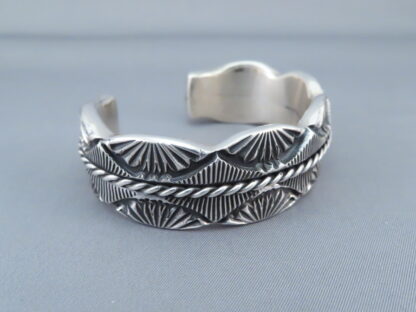 Heavy Sterling Silver Marc Antia Cuff Bracelet