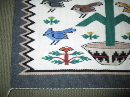 Tree of Life Weaving with Birds by Alice Nockideneh – Smaller Size