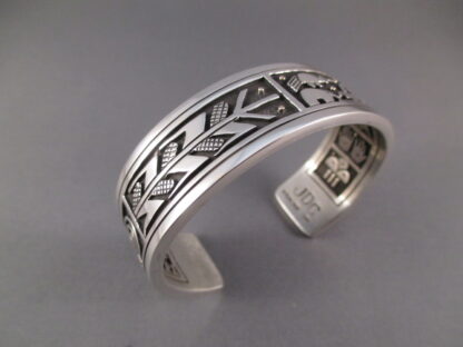 Joseph D. Coriz Double-Sided Sterling Silver Bracelet