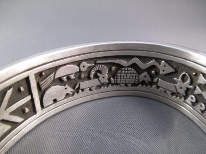 Joseph D. Coriz Double-Sided Sterling Silver Bracelet