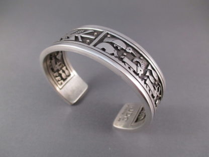 Joseph D. Coriz Double-Sided Sterling Silver Bracelet