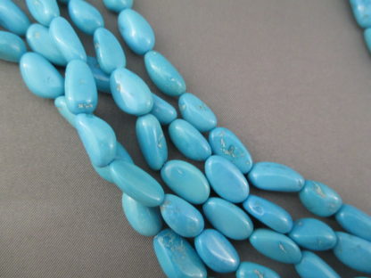 Five-Strand Sleeping Beauty Turquoise Necklace