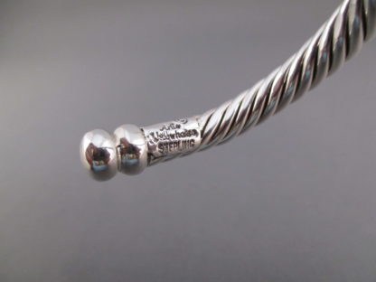 Braided Sterling Silver Bracelet by Artie Yellowhorse