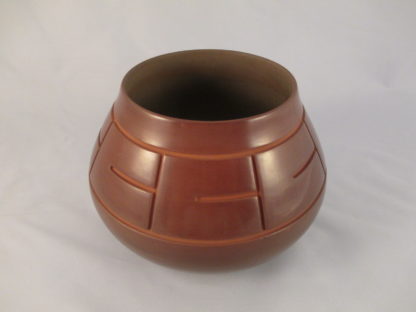 Jordan Roller Brown-Fired Carved Bowl – Santa Clara Pottery