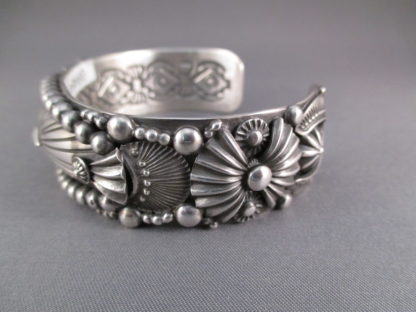 Large Delbert Gordon Sterling Silver Cuff Bracelet