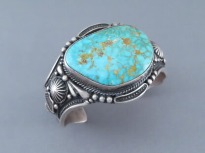 Harry H. Begay Pilot Mountain Turquoise Bracelet