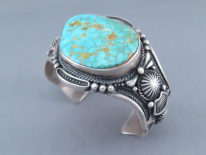 Harry H. Begay Pilot Mountain Turquoise Bracelet