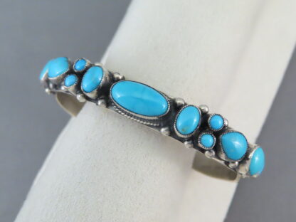 Cuff Bracelet with Sleeping Beauty Turquoise