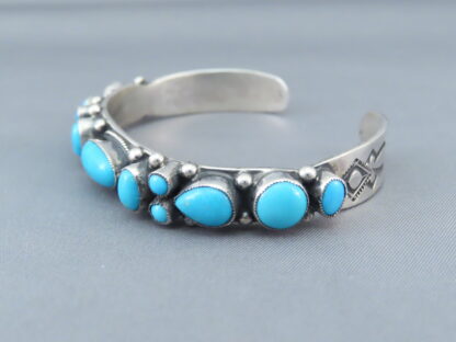 Cuff Bracelet with Sleeping Beauty Turquoise