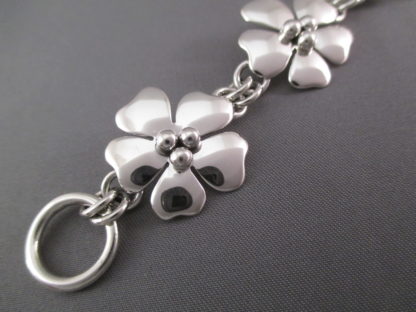 Sterling Silver Link Bracelet by Artie Yellowhorse