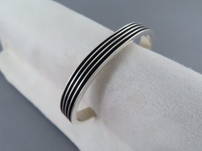 Sterling Silver Cuff Bracelet by Francis Jones