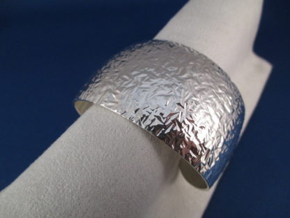Artie Yellowhorse Hammered Sterling Silver Cuff Bracelet