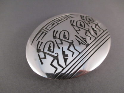 Sterling Silver ‘Kokopelli’ Belt Buckle