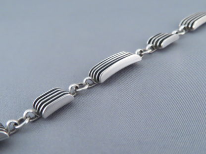 Francis Jones Sterling Silver Link Bracelet