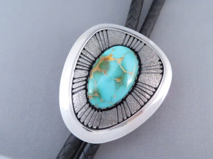 Royston Turquoise Bolo Tie by Al Joe