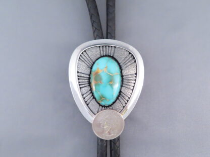Royston Turquoise Bolo Tie by Al Joe