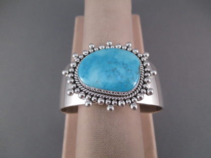 Candelaria Turquoise Cuff Bracelet (Artie Yellowhorse)