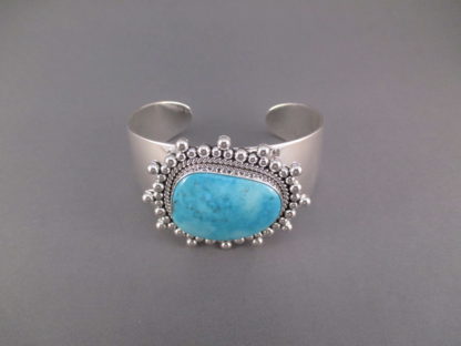 Candelaria Turquoise Cuff Bracelet (Artie Yellowhorse)