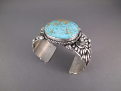 Darryl Becenti Blue Royston Turquoise Cuff Bracelet