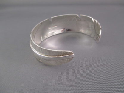 Michael Kirk Silver Feather Bracelet