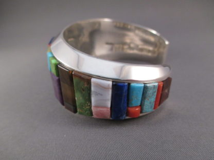 Ted Draper, Jr. Multi-Stone Inlay Cuff Bracelet