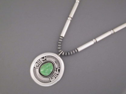 Carico Lake Turquoise Necklace by Leonard Nez