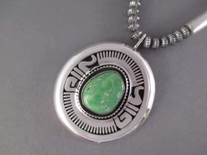 Carico Lake Turquoise Necklace by Leonard Nez