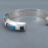 Lapis Inlay Cuff Bracelet by Wes Willie