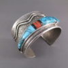 Edison Cummings Bisbee Turquoise Cuff Bracelet