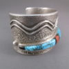 Edison Cummings Bisbee Turquoise Cuff Bracelet
