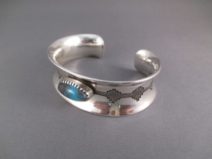 Morenci Turquoise Bracelet by Marco Begaye