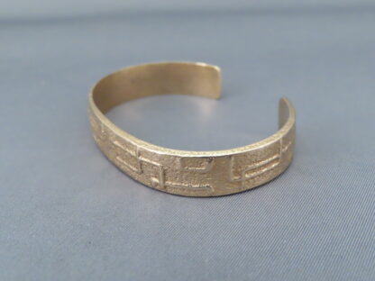 14kt Gold Bracelet – Sandcast – by Alan Wallace