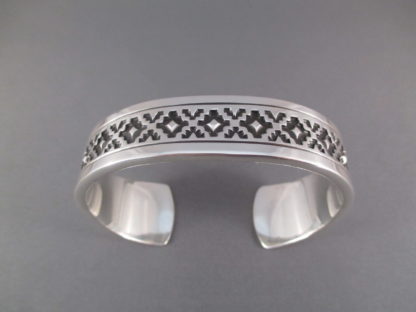 Sterling Silver Cuff Bracelet by Andrew McCabe (Large)