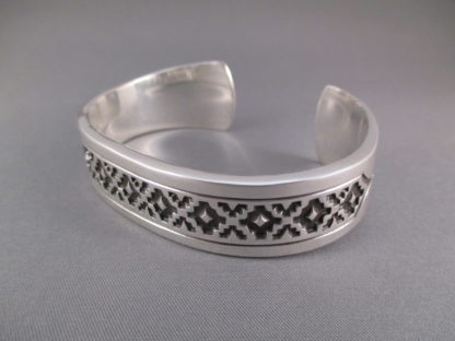 Sterling Silver Cuff Bracelet by Andrew McCabe (Large)