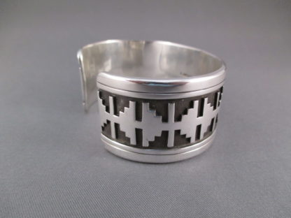 Sterling Silver & Bisbee Turquoise Cuff Bracelet by Andrew McCabe
