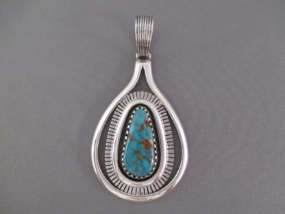 Allison Lee Fox Turquoise Pendant
