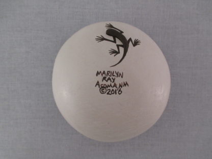 Marilyn Ray Acoma Pueblo Pottery – Geometric Seed Pot