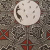 Kokopelli Design Acoma Pottery Plate by Daniel Lucario