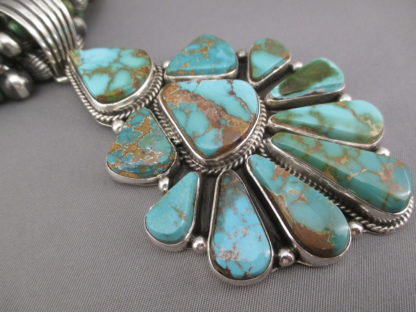 Royston Turquoise Necklace & Earring Set by LaRose Ganadonegro
