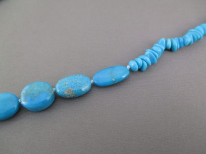 Lisa Chavez Long Sleeping Beauty Turquoise Necklace