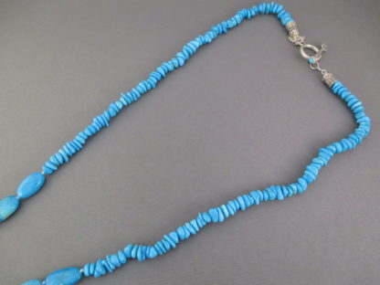 Lisa Chavez Long Sleeping Beauty Turquoise Necklace