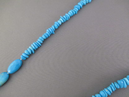 Lisa Chavez Long Sleeping Beauty Turquoise Necklace