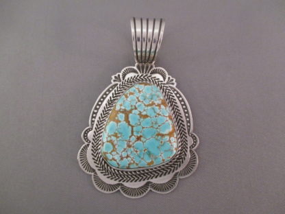 Number 8 Turquoise Pendant