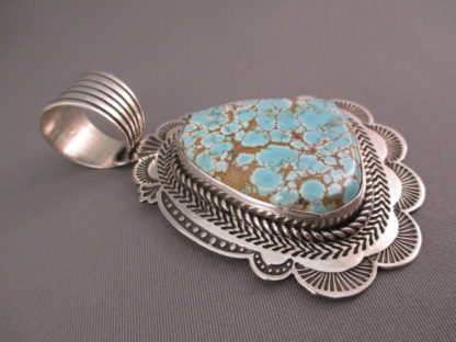 Number 8 Turquoise Pendant