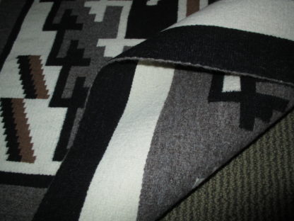 Rose Mike Two Grey Hills Tapestry Weaving – Smaller Size Navajo Rug