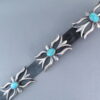 Morenci Turquoise Concho Belt by Harrison Bitsui – Sandcast