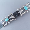 Morenci Turquoise Concho Belt by Harrison Bitsui – Sandcast